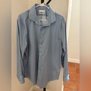 Calvin Klein Light Blue Dress Shirt for Men
